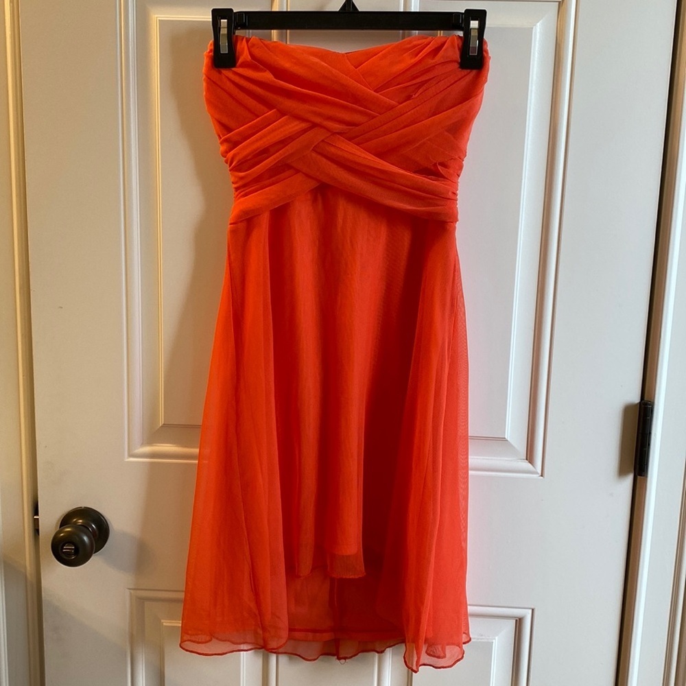 Strapless dress